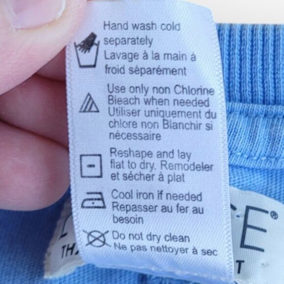 LSpace Baby Blue Cutout Aura Mini Dress Twist Knot Waist Casual Summer Medium M - Picture 9 of 10